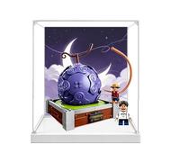 Transparent acrylic Display Gase for Le-go 75647 Devil Fruit Model, Transparent box, storage box, Display box, Compatible with 75647 model (Display Case Only) (Background version-1)