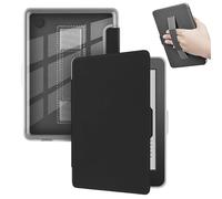 Transparent Acrylic e-Book Case Suitable For Kobo Clara BW/Colour /2E N365 N367 N506 6'' With Hand Strap Cover(Black,Clara BW N365)