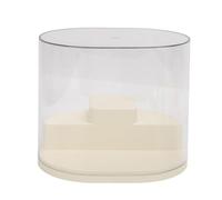 Transparent Acrylic Figure Storage Box, Unique Step Design Figures Display Stand Box for Shelf, Toy Organizer Dust Proof