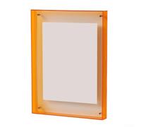 Transparent Acrylic Frame for Modern Aesthetics Showcase Your Favorite Memories (Orange)
