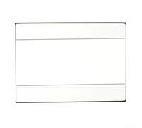 Transparent Acrylic Frame for Wall Mounting with Tag Functionality for Retail Product Identification and Marketing Messages (horizontal style)
