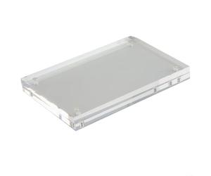 Transparent Acrylic Frame with Magnetic Design, Display 4x6 to 14 8x21cm Photos, 8+8mm Thick, Perfect for Showcasing Special Memories (10x15cm)