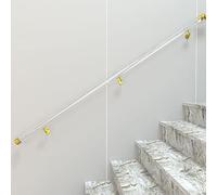 Transparent Acrylic Handrail with Stainless Steel Brackets for Indoor and Outdoor Stair Safety and SupportModern Design Durable Easy Installation