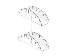 Transparent Acrylic Hat Display Stand Modern Acrylic Organizer Stable Stand Holder Rack Enough Storage Space Clear Display