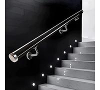 Transparent Acrylic Indoor Stair Railing Non-Slip Safety Barrier for Kids & Elderly Loft Guardrail Lengths: 1m 2m 4m 5m 6m (2.5m/8.2ft)