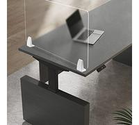 Transparent Acrylic Office Desk Dividers - Durable Privacy Shields Waterproof Study Room Separators Class Partition Panels for Enhanced Workspace Protection and Privacy