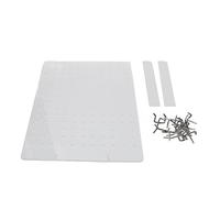 Transparent Acrylic pegboard Display Stand for organizing Earrings and Jewelry at Craft Shows, Featuring a Sturdy Rack Design for Optimal Visibility and Easy Access.