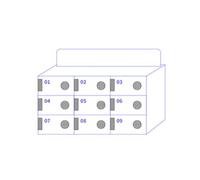 Transparent Acrylic Phone Storage OrgaWall or Desk Mount9 Slots for Students Employees & TravelersStylish Mobile Phone Holder for Easy Access