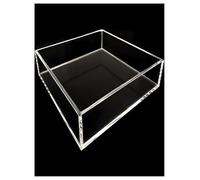 Transparent Acrylic Photography Tray, Underwater Display Case for Shooting Props and Tank Photography
