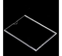 Transparent Acrylic Poster Display, A5 Acrylic Sign Menu Holder Wall Mounted for Hotel Office School Hospital Conference