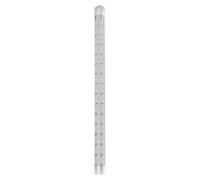 Transparent Acrylic Ruler Portable Mathematics Ruler Triangular Prism Ruler For Artists Designers Measuring Range 0-15cm Clear Ruler For Cutting