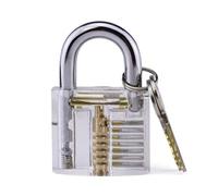Transparent Acrylic Security Lock - Universal Protection Door Window Cabinet Drawer | Copper Lock Cylinder Waterproof and Rustproof Easy to Install and Durable