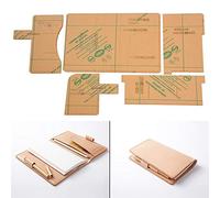 Transparent Acrylic Stencil Notebook Bag Template, Leather Crafts Template, Book Case Pattern Clear Acrylic for Notebook Bag