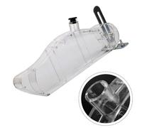 Transparent Acrylic Table Saw Protective Cover with T-Type Shunt Bracket for 7-10 Inch Sliding Table Saws and Electric Circular Saws