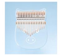 Transparent Acrylic Thumb Piano Kalimba 17 Key Kalimba Finger Piano Beginner Instrument Kalimba Thumb Piano (Color : 04)