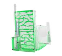 Transparent Acrylic Villa with Feeding Area for Insect Behavior Observation Suitable for Entertainment, Green