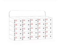 Transparent Acrylic Wall Safe For Mobile Phones,Secure Storage Box For Office,School,Classroom,Clear Cabinet With Key Lock - 30Cm X 9Cm,Transparent,25