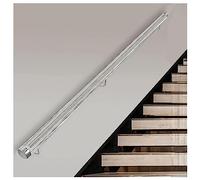 Transparent Acrylicfor Indoor Sta, Adjustable from 1.6 to 20 Feet, WallMounted Railing, Antislip Support for Kids & Seniors, Safety & Style.