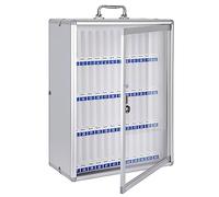 Transparent Aluminum Alloy Secure Locker Cabinet for Classroom and Office with Portable Handle and Safety Lock