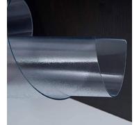 Transparent Anti-Slip Office Chair Mat 150x300cm Computer Desk Mat for Carpets Easy Glide Floor Protector for Home Work & Gaming - & Versatile