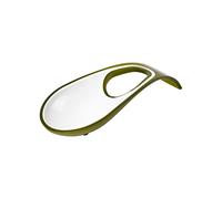 Transparent avocado green TWO-TONE LADLE REST "PREPARATION"