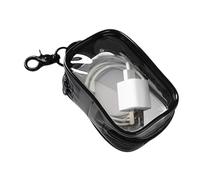 Transparent Bag - Small Transparent Wallet, Transparent Bag for Key Ring Portable Vistaprint Small Transparent Pouch Portable Zipper Storage Bag Pouch, a, Se référer au descriptif, Refer to