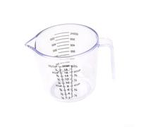 Transparent Baking Cup 600ml Large Capacity Handle(600ML)