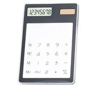 Transparent Basic Standard Calculators Small Digital Calculator Solar Power Desktop Calculators Pocket Size Calculator for Students Mini Handheld Basic Standard Calculat 60