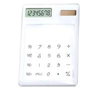 Transparent Basic Standard Calculators Small Digital Calculator Solar Power Desktop Calculators Pocket Size Calculator for Students Mini Handheld Basic Standard Calculat 60