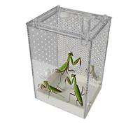 Transparent Beetles Terrarium for Breeding Indoor Home Zoo Classroom Kids A | Spider Enclosure Ventilated Detachable Habitat