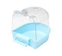 Transparent Bird Cage Bird Bath | Transparent Bird Cage Bath Shower Enclosure with Cage Bath Tube, Shower Basin for Parrot Bath,