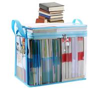 Transparent Book Storage Bag - Durable File Soupchable, Waterproof Document Sleeve | Transparent Binder Cover Folder, Portable Packet Holder Sacred Bag Envelope