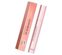 Transparent Brow Gel Clear Eyebrow Styling Gel 6ml, Spoolie Brush for Defined Brows and Everyday Makeup Bag Daily Use Brow