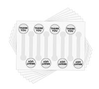 Transparent Cake Packaging Seal Sticker,Clear Tamper Evident Seals for Food Drink Lids,1x4 Inch,504 Pcs Per Pack