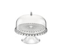 Transparent CAKE STAND WITH DOME "TIFFANY" ⌀30