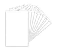 Transparent Card Sleeve Pack, PVC Protective Covers, Slim Adorable Card Holder for Playing Cards, Trading Cards, or ID Storage, Multipurpose Organizer for Teens Women Boys Girls Youth