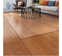 Transparent Carpet Area Rugs Plastic Floor Mat,Non-Skid Transparent Carpet Protector, for Home/Office/Hall/Low Pile Rugs Doormat,1.5mm Thick,160/170/180/190/200cm wide Multiple Sizes Chairmats(160x180
