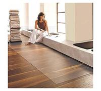 Transparent Carpet Clear Vinyl Plastic Floor Runner Protector, HD Transparent Carpet Hallway Hardwood Floors Mat Protect Pad, Non-Skid, Waterproof, Low Pile Doormat Use-80/100/120/140cm wide Multiple