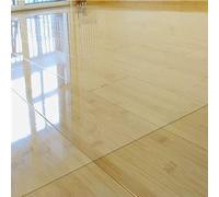 Transparent Carpet Floors Mat Protect Pad Runner Rug Heavy Duty Clear Carpet/Runner Waterproof Protector/Plastic Table Cover - Multipurpose Rectangular Vinyl Roll, Anti-Oxidation, Can be Cut,100/120/1