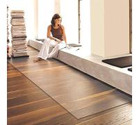 Transparent Carpet Protector Mat 1mm Thick Cuttable Floor Cover for Hard FloorsHallway Rug Protector Sizes from 1m to 8m (1.3x1m) for Ultimate Floor Protection