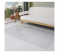 Transparent Carpet Thick 1.5mm Runner Rugs Clear Vinyl Plastic Floor Protector, Non Skid Transparent Hallway Entrance Doormat, Kitchen Carpet Protector Pad, 30/40/50/60/70/80/90cm Wide Multiple Sizes