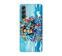 Transparent Case for Samsung Galaxy, Printed in France, Anime, One Piece Luffy - Galaxy A14 5G