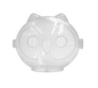 Transparent Cat Muzzle, Breathable Transparent Cat Astronaut Muzzle, Multipurpose Kitten Hood, Spherical Pet Head Cover for Nail Trimming