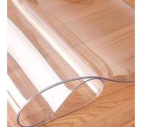 Transparent Chair Mat 1.5mm Thick Rectangle Floor Protector for Home Office Clear PVC Mat for Wooden and Carpet Floors Easy to Clean 160600cm Width Options