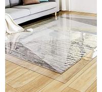 Transparent Chair Mat 2mm Extra Long Plastic Hallway Carpet Protector, Door Mats, Can Be Cut, Indoor Outdoor Transparent Clear Plastic Carpet Protector Runner, 170/180/200cm wide Easy to Clean(200*200