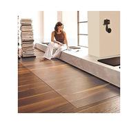 Transparent Chair Mat Clear Vinyl Floor Runner Protect Pads/Non Slip Transparent Doormat Protector Chair Mat, Non-Slip Durable, Protective Floor Mat for Home or Office Cuttable,1.0mm Thick,120-340cm l