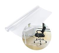 Transparent Chair Mat Floor Protector Mats, Super Grip Anti-Static Durable & High Impact Strength Perfect Plastic for Home Office Desk,1.5/2mm Thick,80/100/120/140cm Wide,100-350cm length Easy to Clea