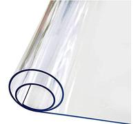 Transparent Chair Mat for Low Pile Carpet 1mm Thick Anti Static Floor Protector Non Slip 90x140cm (35.4x55in) Plastic Carpet Protector Mat