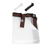 Transparent Chicken Coop - Reinforced Edges | Waterproof for Greenhouse | Ideal for Gardening, Winter, Garden Shed, Terrace, Roof, Outdoor, Bedroom or Tent.