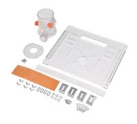 Transparent Circular Saw Guide Plate, Router Table Insert Plate, Woodworking Flip Plate Woodworking Trimming Machine Benches Flip Base, Templates